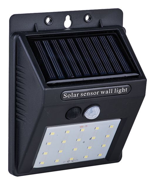 Image sur APPLIQUE SOLAIRE 20 LED 180LM